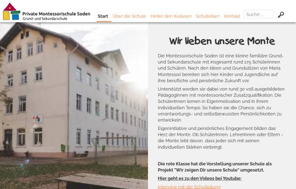 Vorschau von www.montessorischule-aschaffenburg.de, Montessori Schule Soden