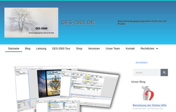Vorschau von www.ges-2000.de, GES-2000