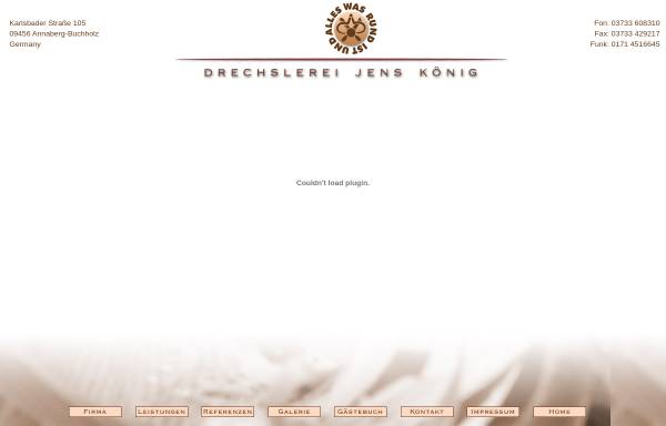 Vorschau von www.koenig-drechslerei.de, Jens König