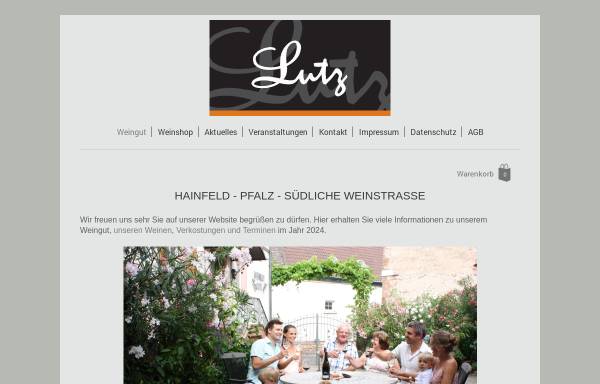 Vorschau von www.lutz-wein.de, Weingut Lutz