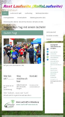 Vorschau der mobilen Webseite www.rolfslaufseite.de, Rolfs Laufseite