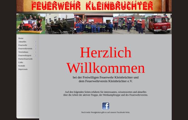 Vorschau von www.feuerwehr-kleinbruechter.de, Freiwillige Feuerwehr Kleinbrüchter
