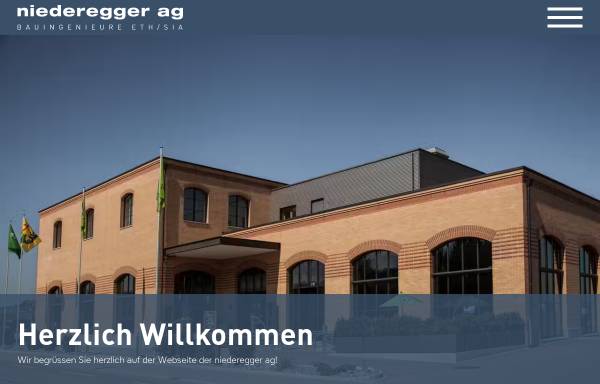 Vorschau von www.niederegger.ch, Ingenieurbüro A. Niederegger, St. Gallen