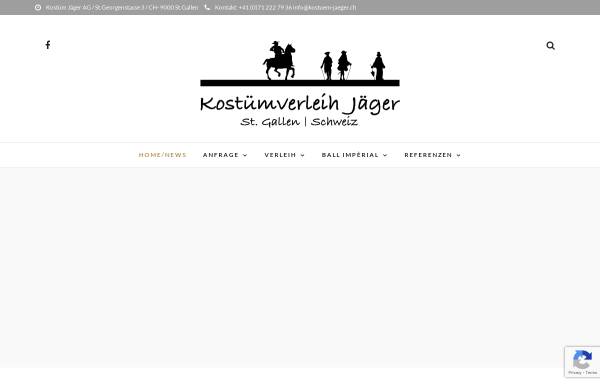 Vorschau von www.kostuem-jaeger.ch, Kostümverleih Kostüm Jäger