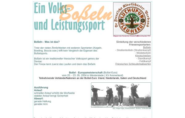 Vorschau von www.nordwestreisemagazin.de, Boßeln - friesische Sportart