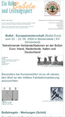 Vorschau der mobilen Webseite www.nordwestreisemagazin.de, Boßeln - friesische Sportart