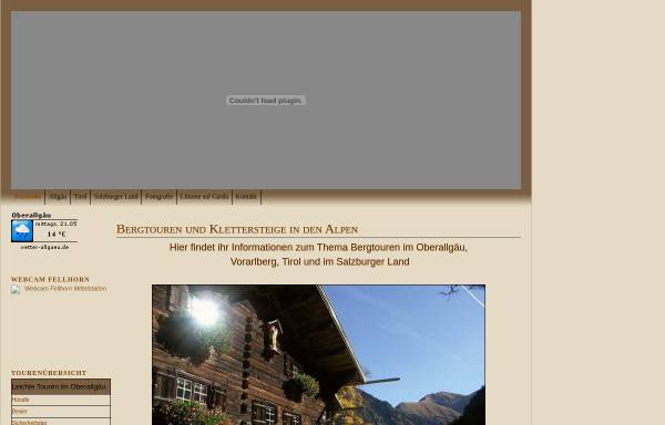 Vorschau von www.xn--allgueralpen-jcb.de, Bergtouren im Allgäu