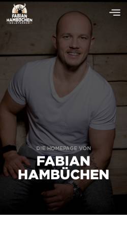 Vorschau der mobilen Webseite www.fabianhambuechen.de, Fabian Hambüchen