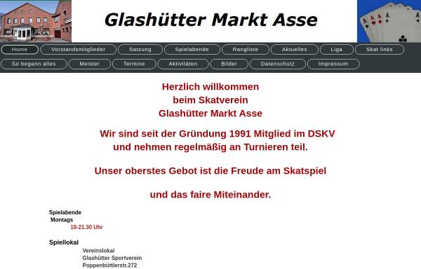 Vorschau von glashuetter-marktasse.net, Glashütter Markt Asse