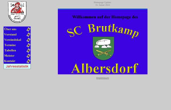 Vorschau von www.sc-brutkamp-albersdorf.de, Skatclub Brutkamp Albersdorf e.V.