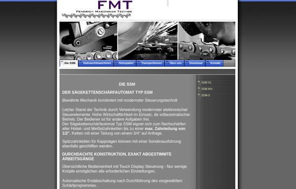 Vorschau von www.fendrich-maschinen-technik.de, FMT Fendrich Maschinen Technik