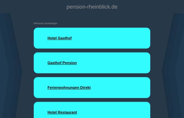 Vorschau von www.pension-rheinblick.de, Pension Haus Rheinblick