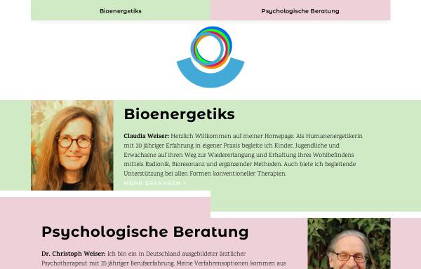Vorschau von www.bioenergetiks.at, Claudia Menrath