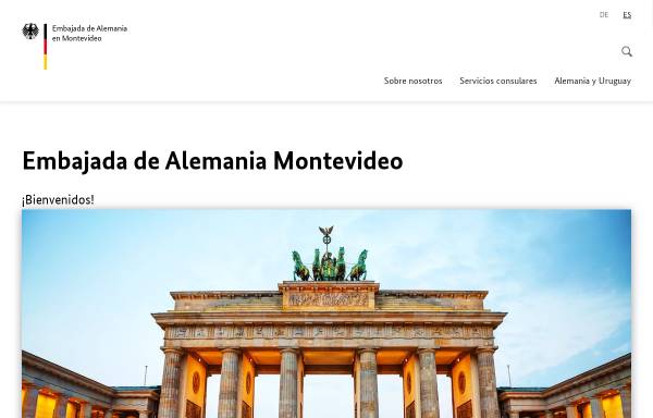 Vorschau von www.montevideo.diplo.de, Deutsche Botschaft in Montevideo
