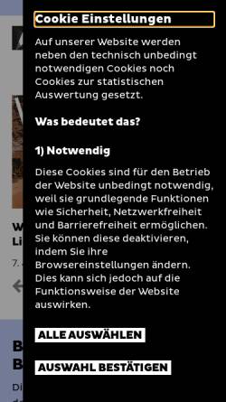 Vorschau der mobilen Webseite www.dhm.de, Deutsches Historisches Museum (DHM)