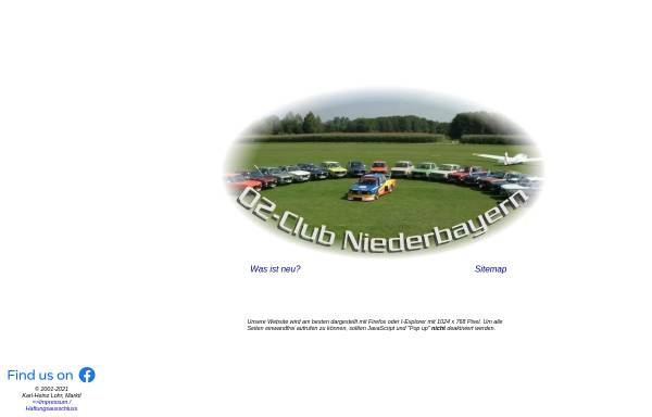Vorschau von www.02-club.de, BMW 02-Club Niederbayern