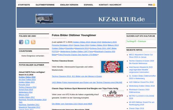 Vorschau von www.kfz-kultur.de, Kfz-Kultur