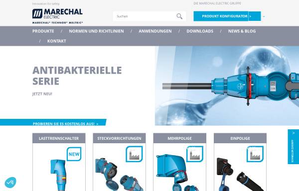 Vorschau von marechal.com, Marechal GmbH
