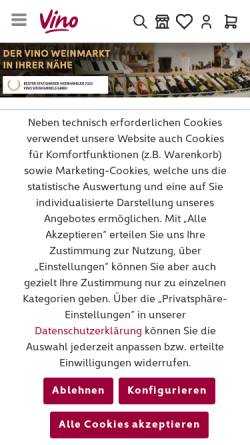 Vorschau der mobilen Webseite www.vino24.de, Weingut Kerpen
