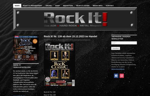 Vorschau von www.rock-it-magazine.de, Rock It!