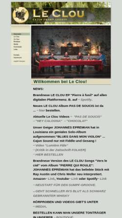 Vorschau der mobilen Webseite www.leclou.com, Le Clou