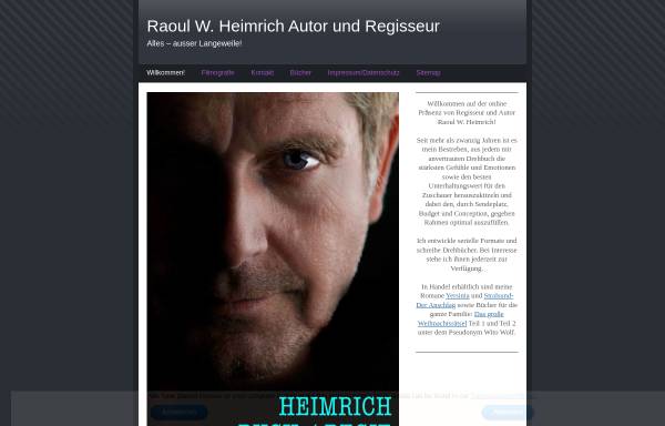 Vorschau von www.raoul-heimrich.de, Heimrich, Raoul W.