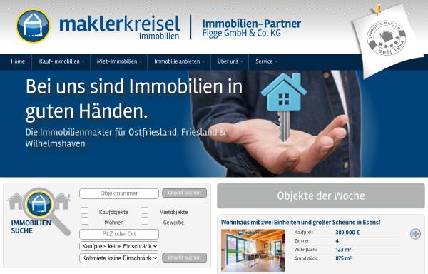 Vorschau von www.immobilien-figge.de, Immobilien-Partner Figge