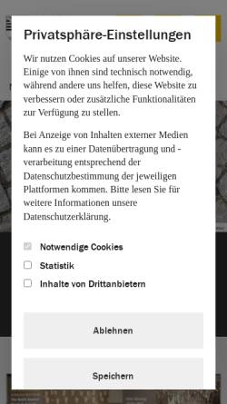 Vorschau der mobilen Webseite www.landtag.sachsen-anhalt.de, Landtag von Sachsen-Anhalt