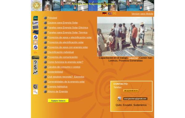 Vorschau von www.codeso.com, Verein für nachhaltige Entwicklung