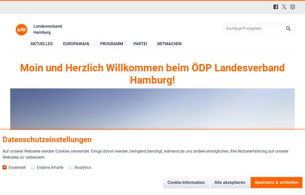 Vorschau von www.oedp-hamburg.de, ÖDP Hamburg