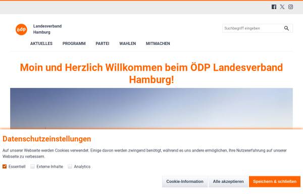 Vorschau von www.oedp-hamburg.de, ÖDP Hamburg