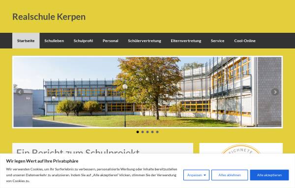 Vorschau von www.rs-kerpen.de, Realschule Kerpen