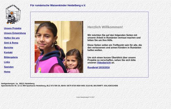 Für rumänische Waisenkinder Heidelberg e.V.