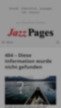 Vorschau der mobilen Webseite jazzpages.com, Heile Welt, zart besaitet: Stimmung auf dem Lande