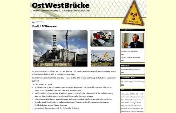 Vorschau von www.ostwestbruecke.de, OstWestBrücke