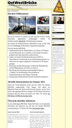 Vorschau der mobilen Webseite www.ostwestbruecke.de, OstWestBrücke