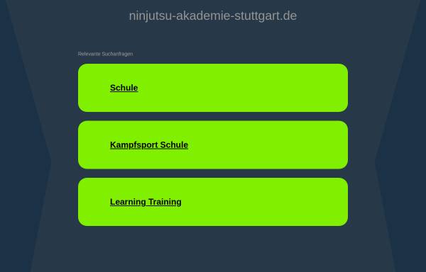 Vorschau von ninjutsu-akademie-stuttgart.de, Bujinkan Ninjutsu Dojo Stuttgart