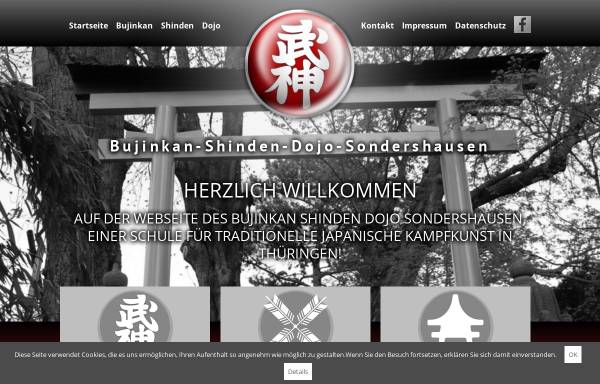 Vorschau von www.bu-shi-do.de, Bujinkan Shinden Dojo Sondershausen