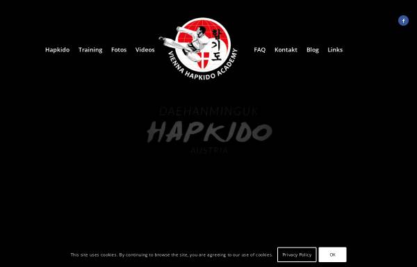 Vorschau von www.hap-ki-do.org, Hapkido Wien - V.f.w.S.