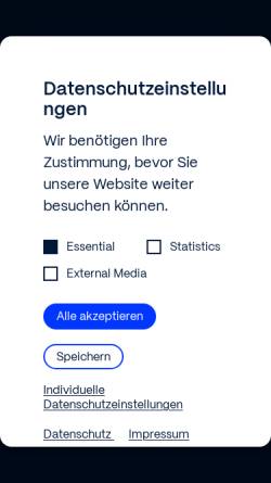 Vorschau der mobilen Webseite www.gsm-gmbh.de, GSM GmbH