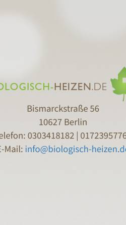 Vorschau der mobilen Webseite www.gerhardweiss.de, Heizanlagenbau, Gerhard Weiss