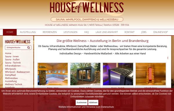 Vorschau von www.wiesner-hs-gmbh.de, Wiesner GmbH