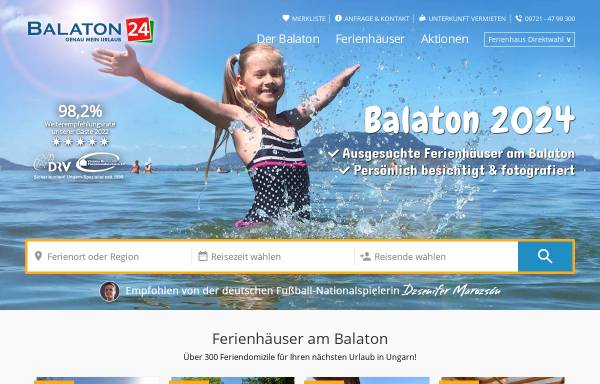 Vorschau von www.balaton24.de, Balaton24