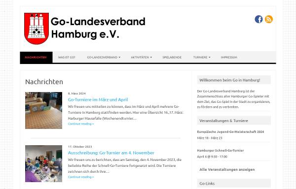 Vorschau von gohh.de, Go-Landesverband Hamburg im Deutschen Go-Bund e.V.