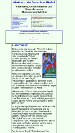 Vorschau der mobilen Webseite www.edimuster.ch, Abstinenz - die Seite ohne Alkohol