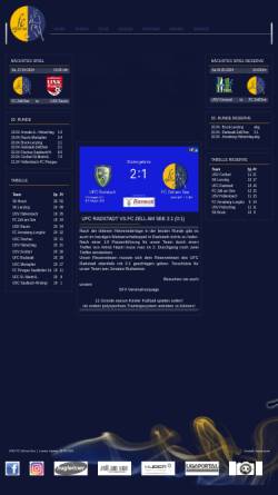 Vorschau der mobilen Webseite www.fczellamsee.at, FC Zell am See / Kaprun