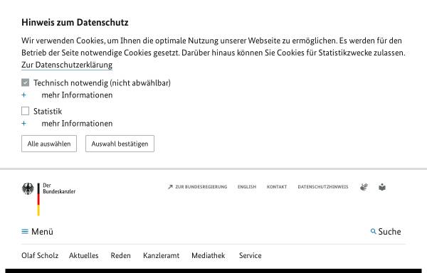 Vorschau von www.bundeskanzlerin.de, Helmut Schmidt - bundeskanzlerin.de