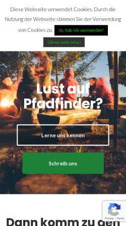 Vorschau der mobilen Webseite www.brunopfadis.de, Deutsche Pfadfinderschaft Sankt Georg (DPSG) - Stamm St. Bruno