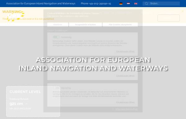 Vorschau von www.vbw-ev.de, Verein für europäische Binnenschifffahrt und Wasserstraßen e. V.