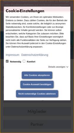 Vorschau der mobilen Webseite zvds.de, Zentralverband Deutscher Schiffsmakler e.V. (ZVDS)